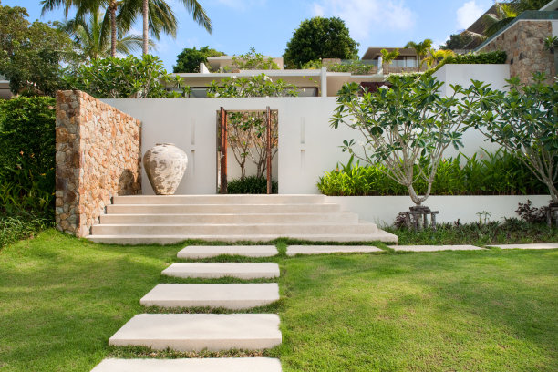 热带别墅图片下载