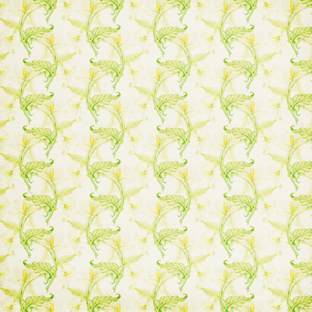 高分辨率复古花墙纸图片下载