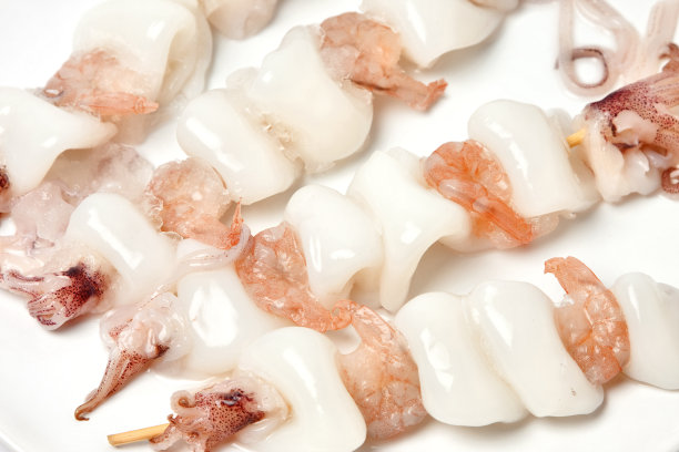 墨鱼串图片下载