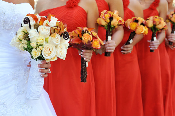 新娘与伴娘图片下载