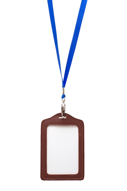 空白名称标签隔离在白色背景图片下载