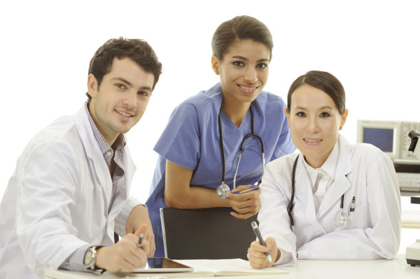 多民族的医疗团队图片下载