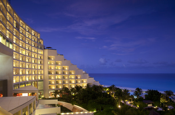 度假景点在墨西哥坎昆图片下载