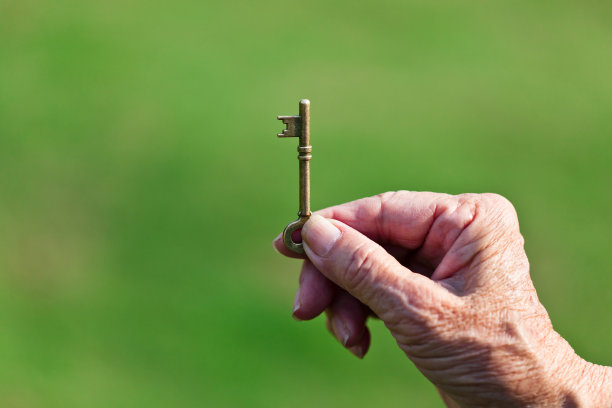 手握成功的钥匙图片下载