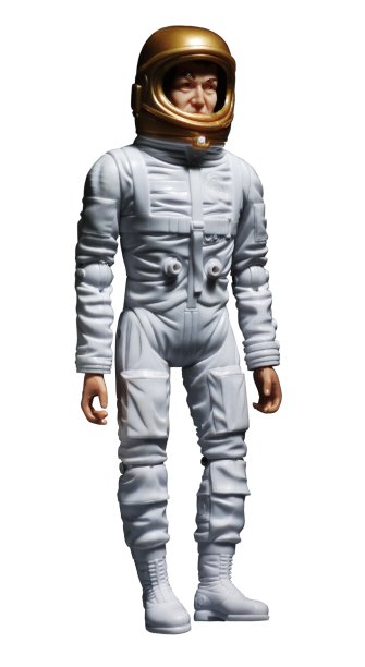 塑料宇航员小雕像图片下载