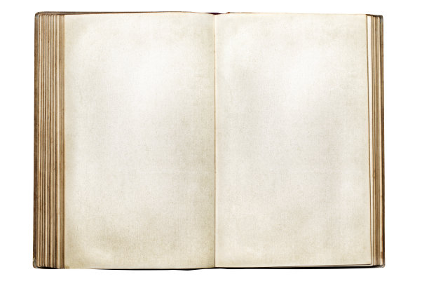 旧空白翻开书图片下载