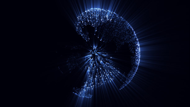 抽象背景爆炸的地球图片下载