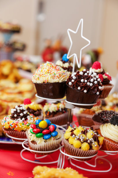 圣诞节的松饼图片下载