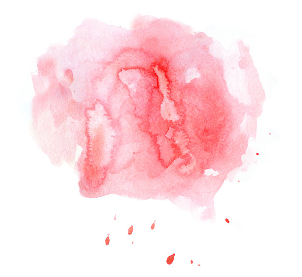 红色水彩背景图片下载