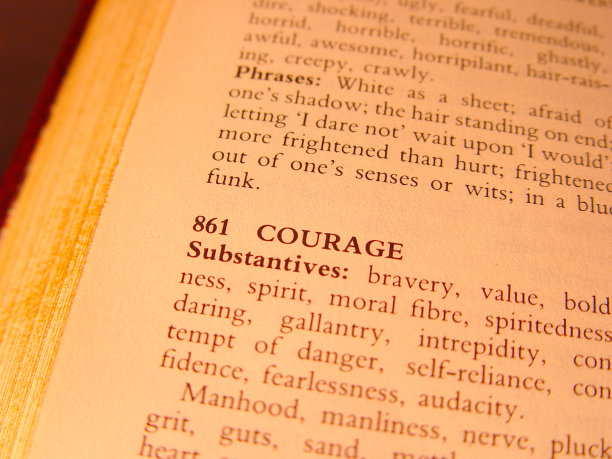 词——勇气图片下载