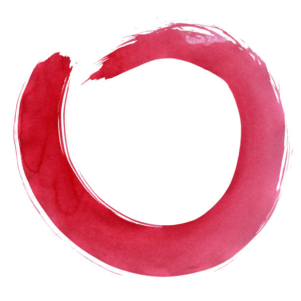 红色圆圈(剪切路径)图片下载