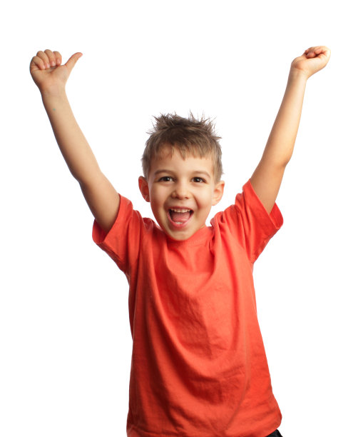 成功快乐的男孩图片下载