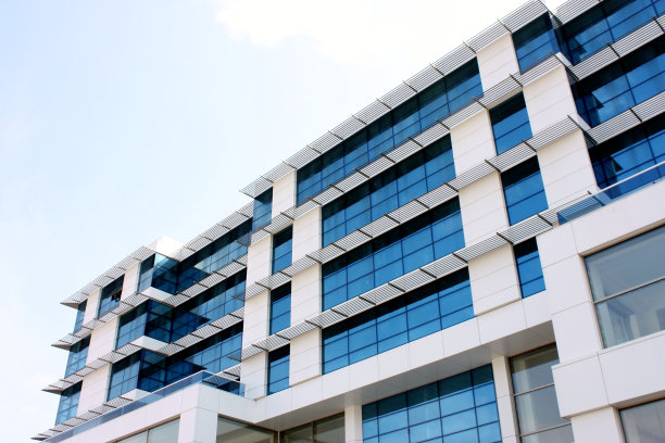 现代企业玻璃建筑图片下载