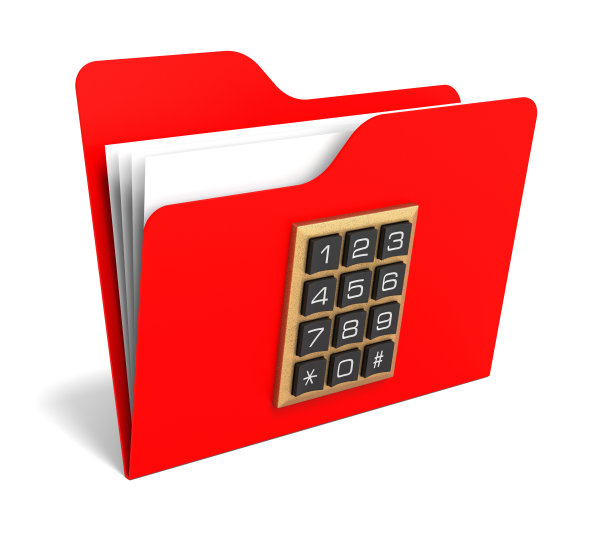 文件夹和数字锁图片下载