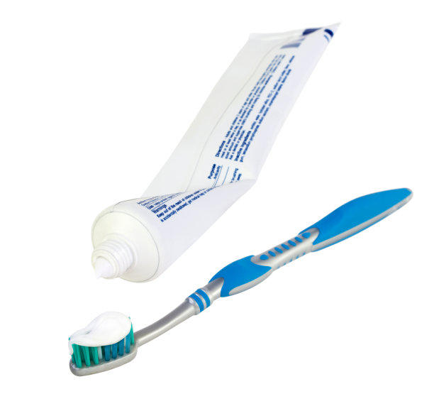 牙刷和牙膏图片下载