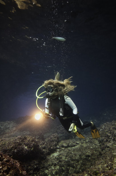 洞穴潜水图片下载