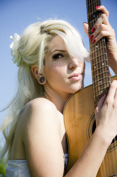 吉他之美图片下载