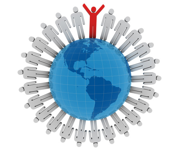 从人群中脱颖而出图片下载