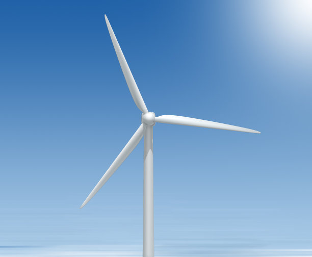 风力涡轮机的叶片或叶片图片下载