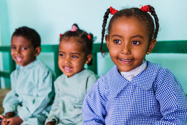 埃及南部的穆斯林女学生图片下载