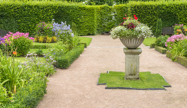 花园全景。图片下载