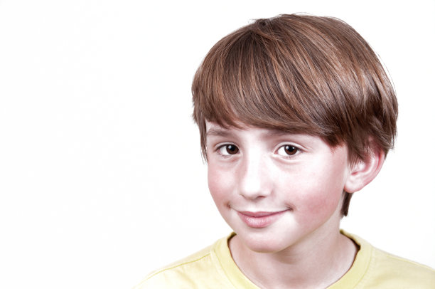 青春期前男孩的高调照片图片下载