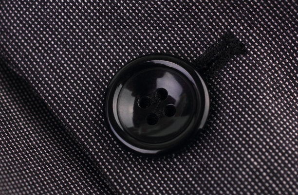 西装纽扣特写图片下载