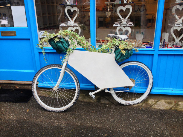 古董自行车图片下载