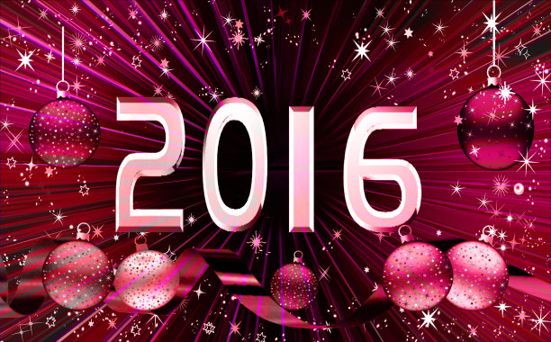 2016年圣诞快乐，新年快乐图片下载