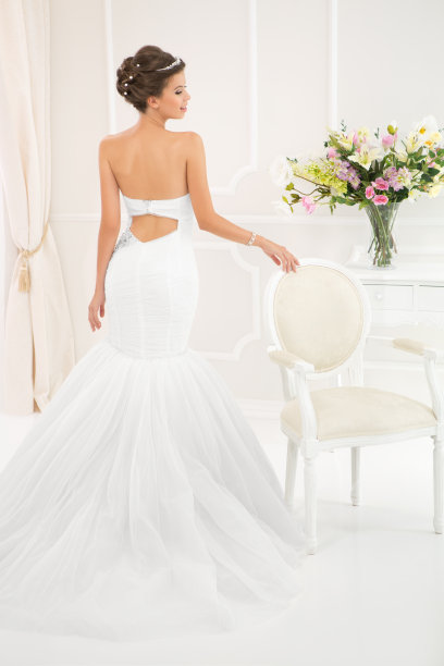 美丽的新娘。图片下载