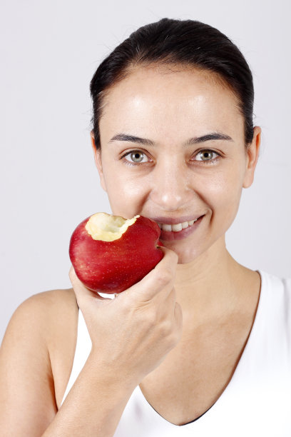 红苹果女人图片下载