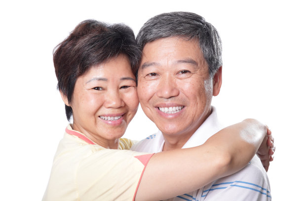 幸福的老夫妇图片下载