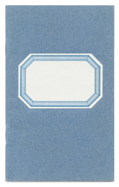 白色空白标签的老式笔记本图片下载