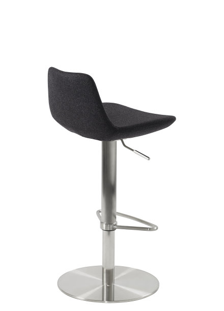 黑色面料凳子图片下载