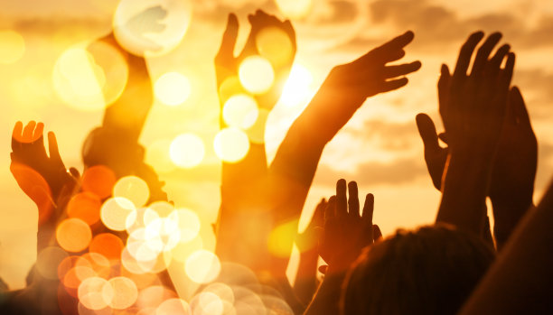 举起手来，双重曝光图片下载