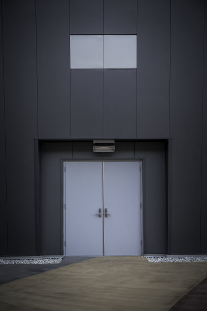 现代建筑闭门图片下载