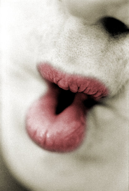 可疑的嘴唇图片下载