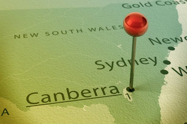 堪培拉地图城市直针古董图片下载