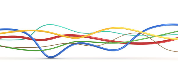 色彩斑斓的电缆图片下载