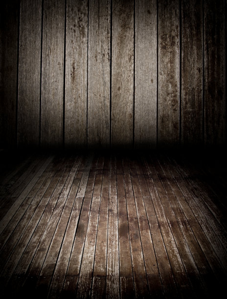 木地板和墙壁图片下载