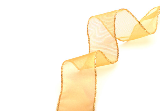 金色丝带图片下载