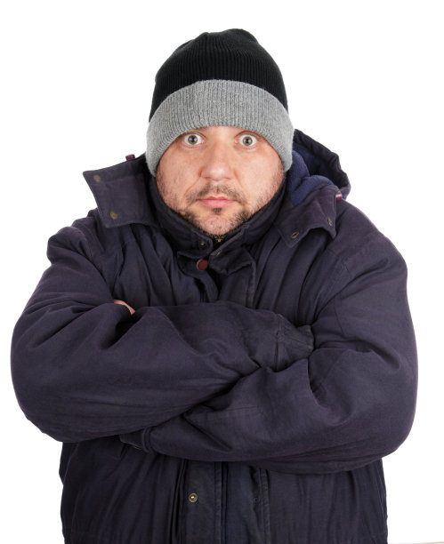穿冬衣的男人图片下载