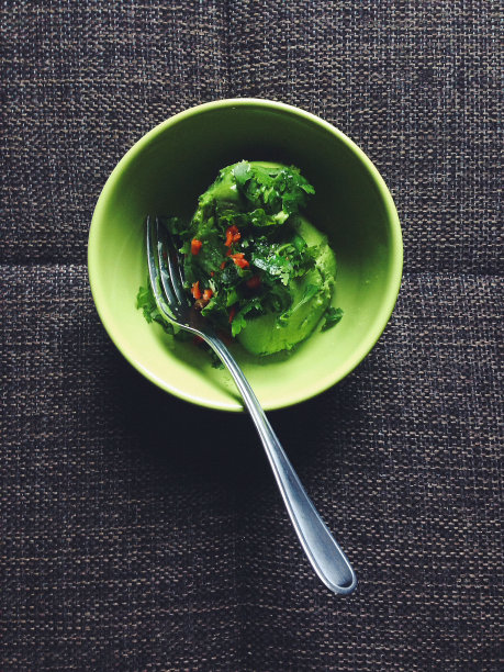 鳄梨色拉酱图片下载