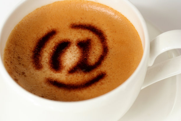 电子邮件咖啡馆图片下载