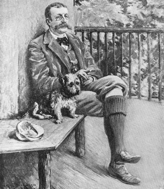 狗和主人图片下载