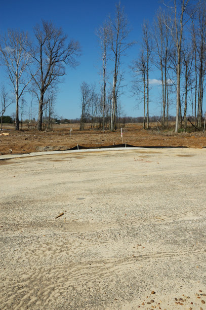 房地产地块准备建设图片下载