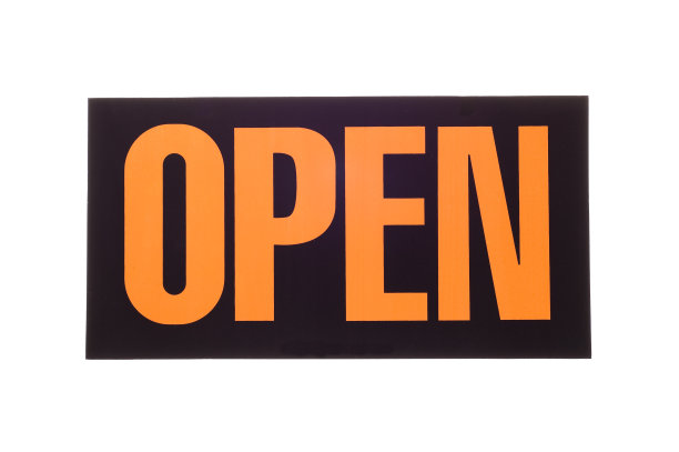 开放的标志图片下载