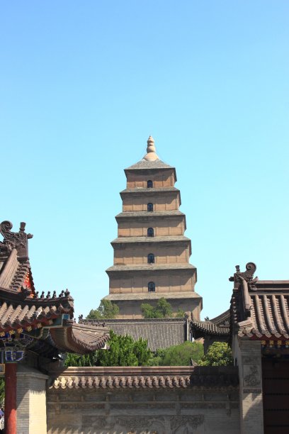 西安大雁塔图片下载