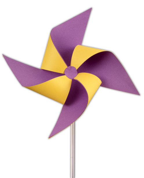 纸纸风车图片下载