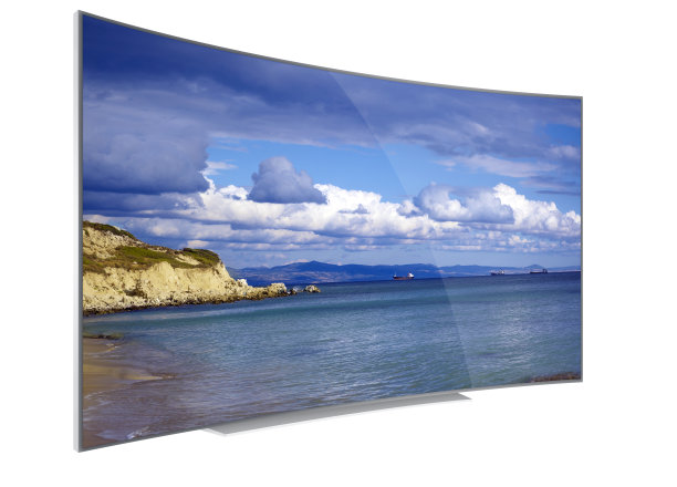 4K宽曲面电视图片下载